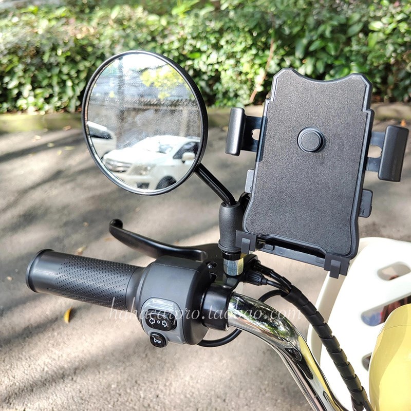 电动汽车后视镜,电动汽车小圆镜,通用雅迪爱玛9号铃车把反射镜改
