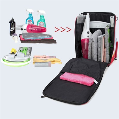 家政保洁工具包定制LOGO养老助浴上门服务大容量防水开荒背包
