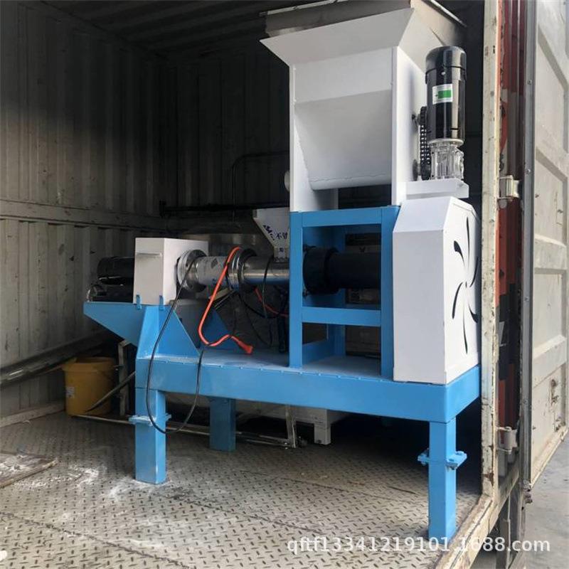 水产养殖场鱼饲料机全自动狗粮猫粮宠物饲料膨化机小型浮水颗粒机