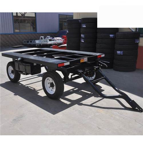 1.1吨发电机组转运拖车骨架运输拖车机组转运平台工具运输拖车