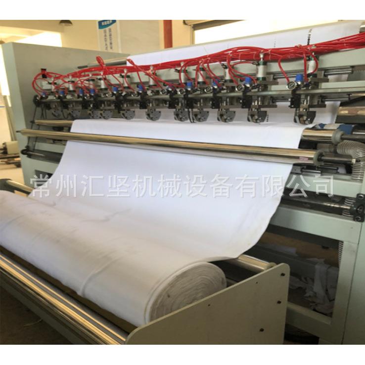 全自动超声波分切机床单窗帘分切机鱼鳞布擦拭布波浪花边