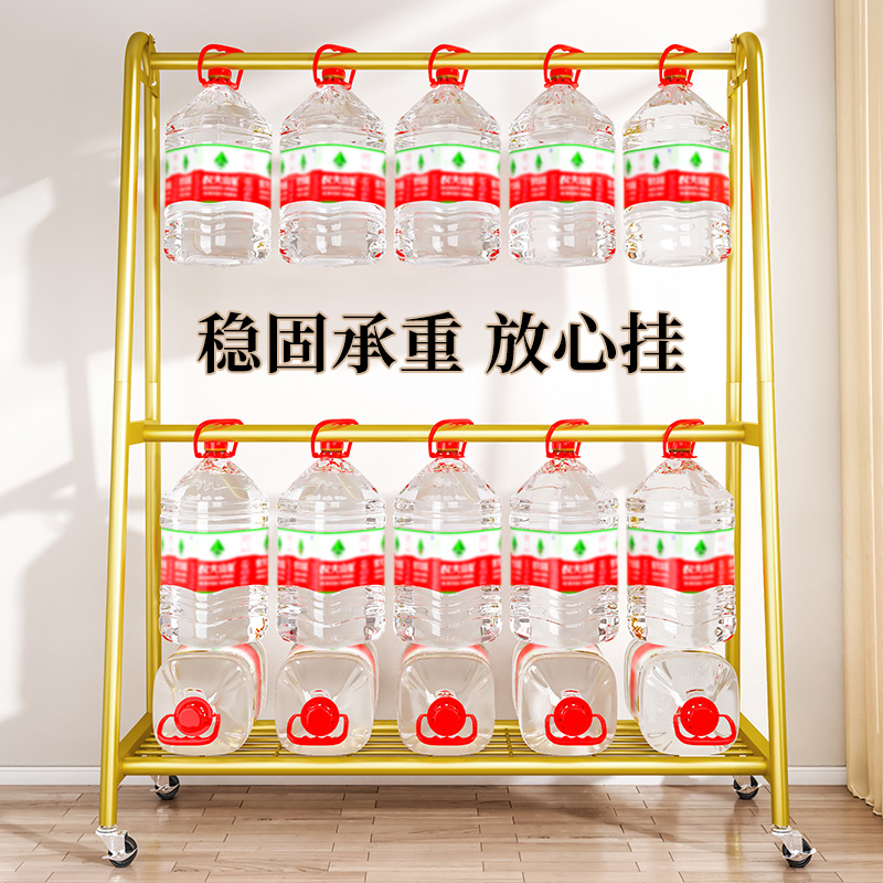 晾衣架落地卧室内k折叠挂衣架子家用简易收纳衣帽架置物凉晒衣服
