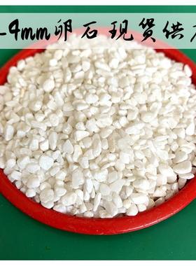 白色石子雪花白鹅卵石庭院铺路白石子水洗石枯山水造景白色砾石