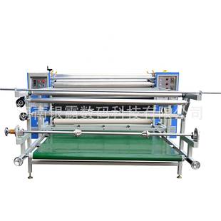 毛毯地毯滚筒热转印机涤纶布油温滚筒热转印机服装印花热转印机