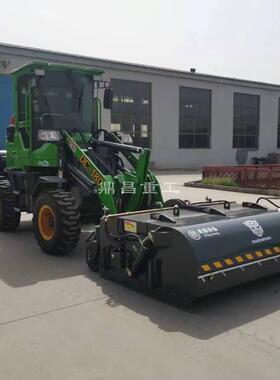 鼎昌小型扫路车道路清扫车马路盘刷吸尘清洁车驾驶式扫地车