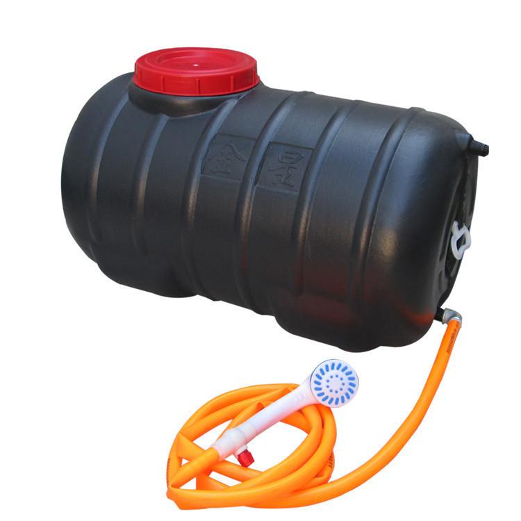 加厚水箱家用晒水桶洗澡桶黑色太阳能晒水箱夏季洗澡加厚洗澡欧清