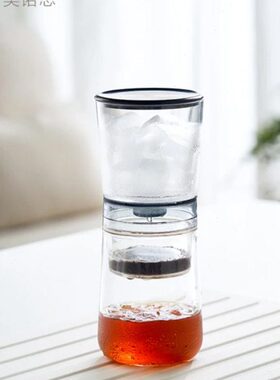 美诺思MINOS 冰滴壶冷萃咖啡壶滴漏式滤片水壶高硼硅玻璃粉槽壶