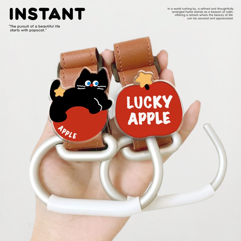 可爱星星猫电动车挂钩原创金属电动车挂钩前置通用新款自行车挂钩