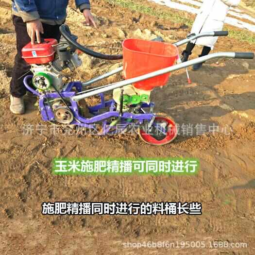 陕西热销a小型汽油机自走式农用小麦地耕地除草播种翻地松土追肥