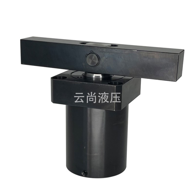 HSC-FA40SLX90上法兰型转角油缸CHS台湾嘉刚型夹紧旋转转角下压