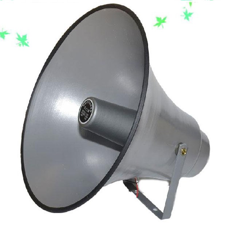 定压学校号角喇叭农村广播号筒高音大喇叭校园操场喊话扬声器车载