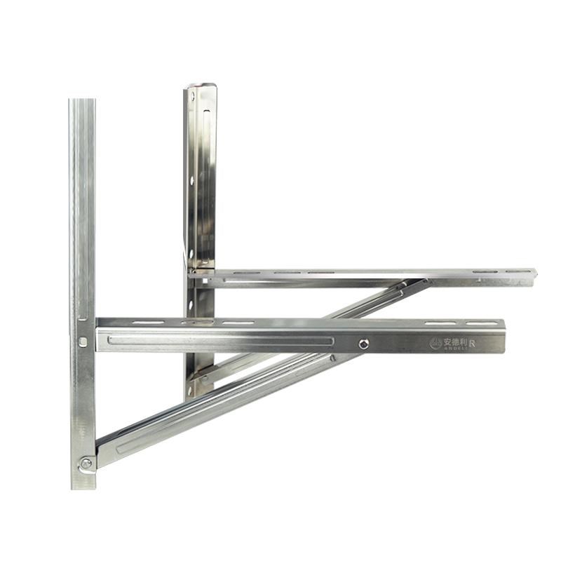 304不锈钢空调外机支架1.5匹2P3P通用万能加长加厚空调安装三角架