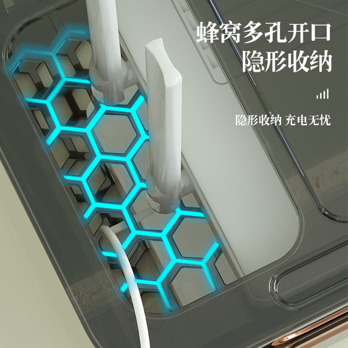 wifi无线路由器收纳盒光猫放置盒子桌面机顶盒置物架电线整理神器