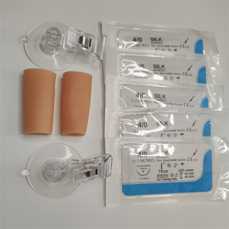 普外腹腔镜模块肠管吻合练习模型端端缝合训练模型手术工具套装
