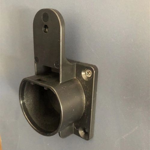 新能源汽车充电枪空枪座挂墙空座挂枪线空座交流插座国标七孔插座