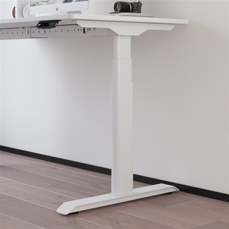 定制实木电动升降桌腿双电机黑胡桃木升降桌学习书桌子电脑办公桌