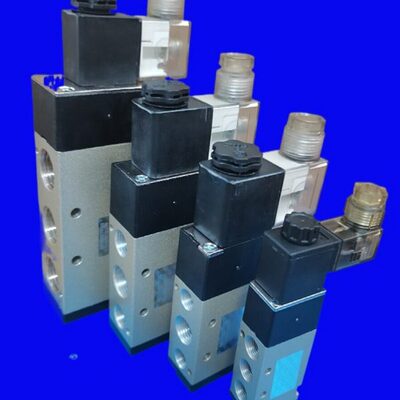 STNC二位五通电磁阀气动控制器阀TG2511-06/TG2521-08一进二出型