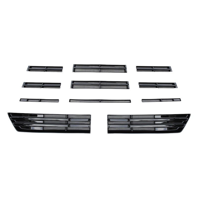 适用23-24款广汽传祺E8防虫网前中网饰条水箱防蚊改装饰配件