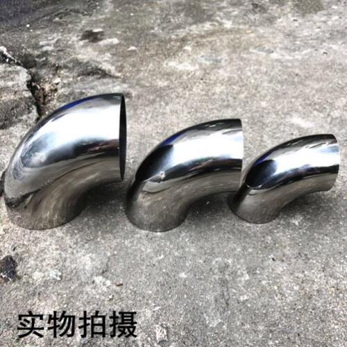 51不锈钢弯头弯管对焊接楼梯冲压双接25/32/38/60/63/51/76直径