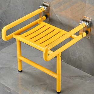 浴室折叠凳卫生间老年人洗澡凳老人扶手栏杆壁挂式防滑安全沐浴椅