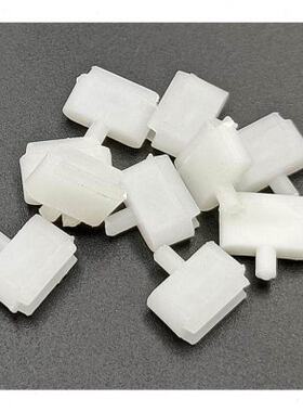 老式铝合金纱窗滑块垫高88/757型推拉窗户塑料垫片平移窗纱小垫块