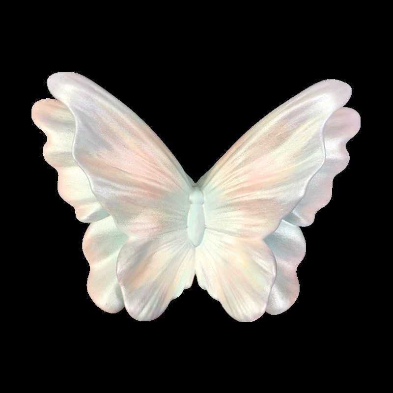 招财蝴蝶车载香薰汽车香水香氛出风口装饰扩香石女司机车内饰摆件