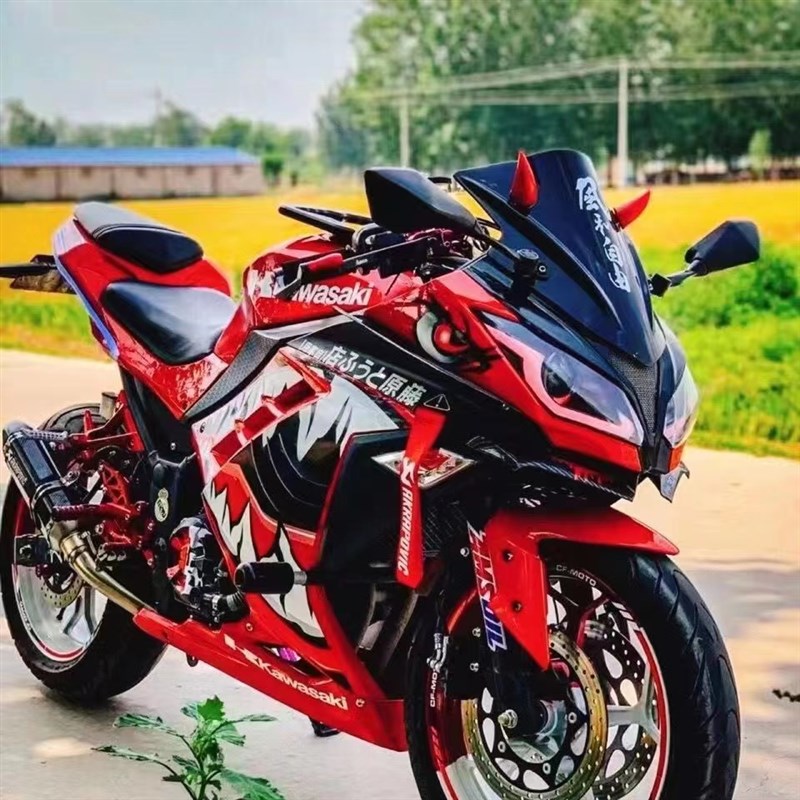 小忍者电摩跑车成人电瓶车地平线72v电动趴赛大S款V6摩托车可上牌