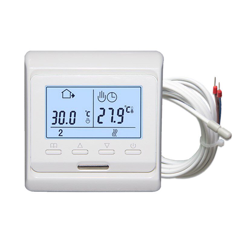水电地暖温控器开关汗蒸房电热板智能采暖可调温度控制器恒温面板