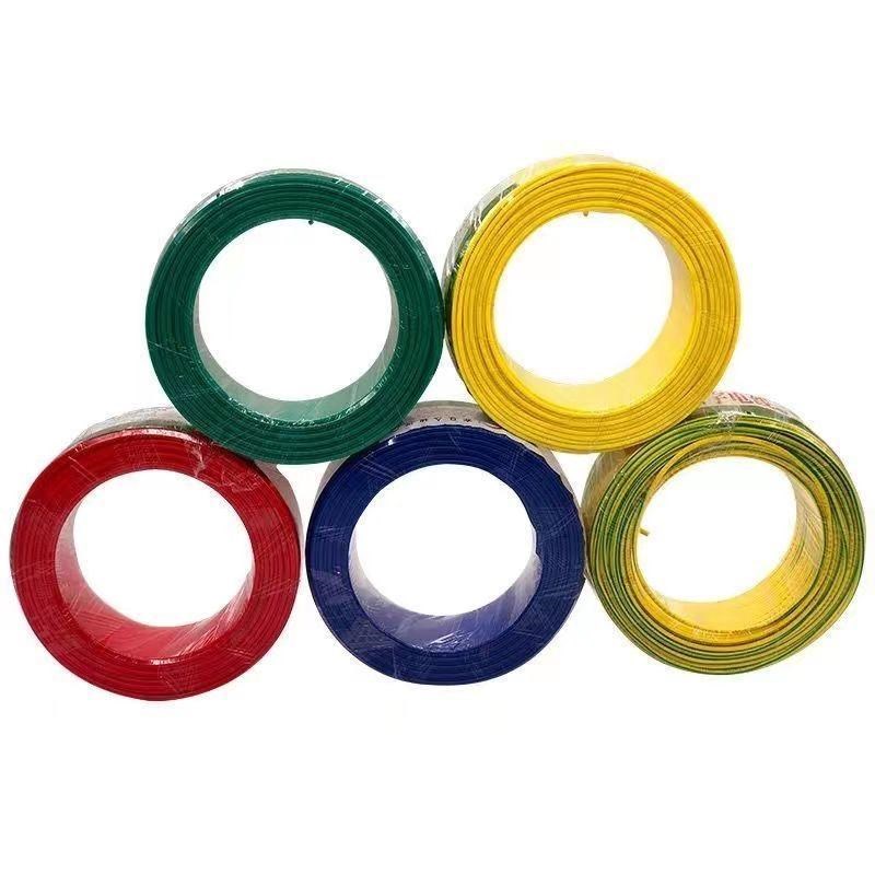 国标BVR多股软芯电线家用1.0/1.5/2.5/4/6平阻燃电源线家用软电线