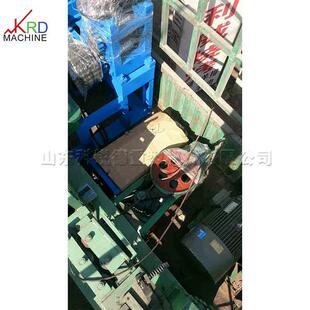 废旧扁丝扎圆机钢带边料轧圆机Q235扁条轧圆机金属钢条压圆机