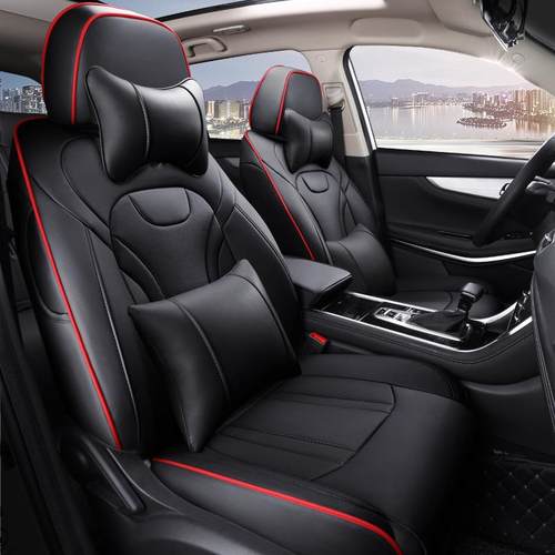 适用于长安CS75原车纹路汽车坐垫可做中间真皮四季全包五座椅套