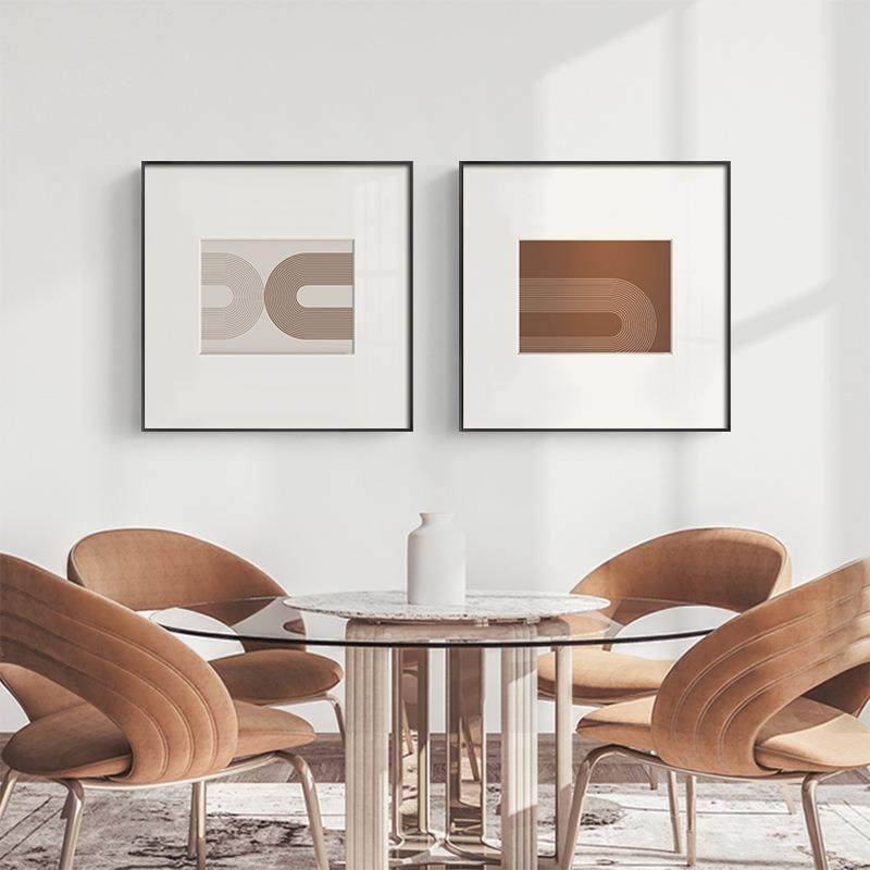 线造北欧风格餐厅正方形装饰画客厅沙发挂画现代抽象线条壁画,纺织面料/辅料/配套,纺织机械配件,淘宝优惠券,粉丝福利购,淘宝优惠卷