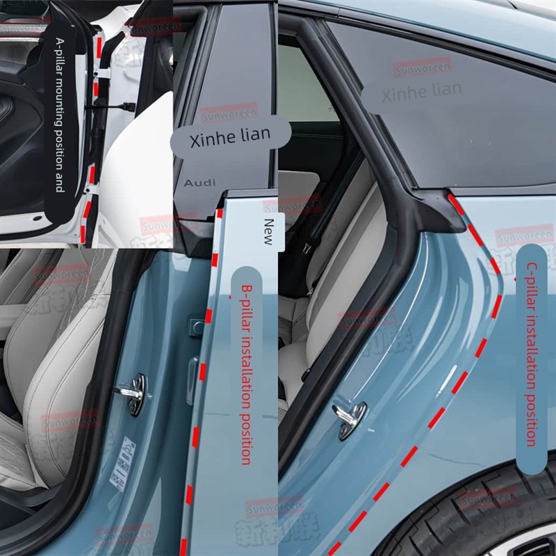 适用东风纳米01密封条全车门隔音ABC柱密封条中控引擎机盖尾箱条