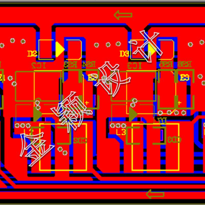 视觉机器无人机灯光源软灯带车灯线路板PCB画图FPC板定制打样