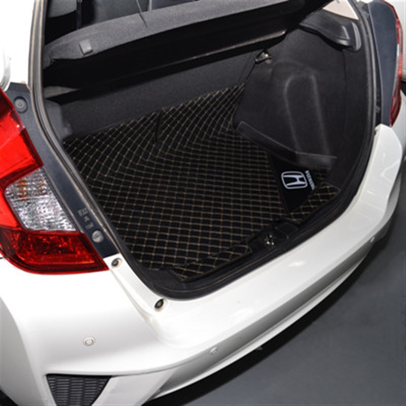 14-19本田飞度后备箱垫全包围改装件配件装饰18款新飞度gk5尾箱垫