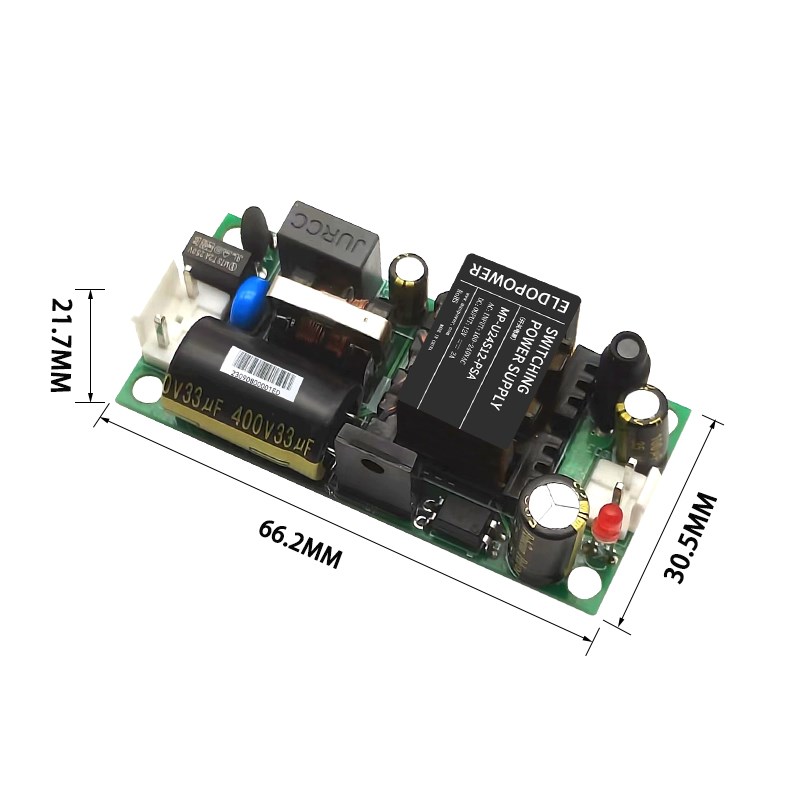 AC-DC 新品220V转12V2A开关电源模块24W小尺寸工控设备电源线路板