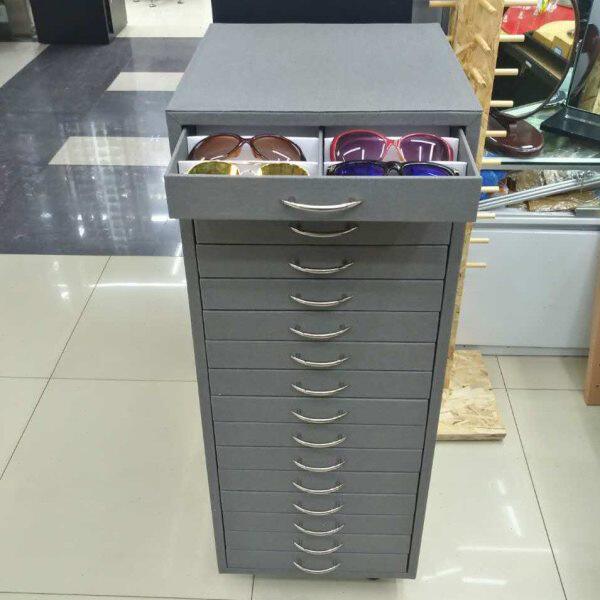 灰色全新环保眼镜陈列箱 眼镜样品展示柜 3D眼镜陈列柜 眼镜架192