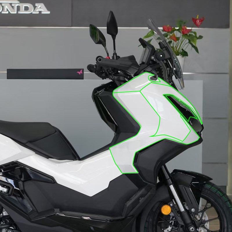 适用25款本田ADV350隐形车衣油箱贴摩托车保护贴膜贴纸改装件配件