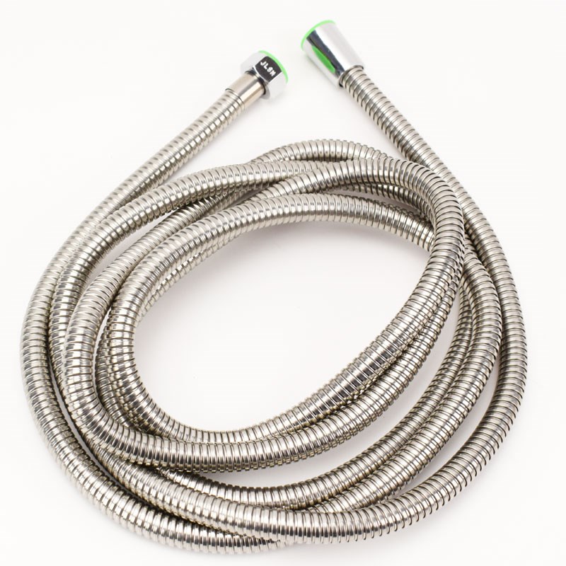铜帽304不锈钢淋浴软管花洒3米加长水管通用双层防爆配件