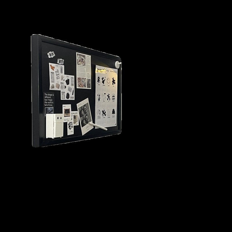 电表箱遮挡装饰磁吸黑板收纳板吸磁铁照片墙贴磁性冰箱贴入户展示