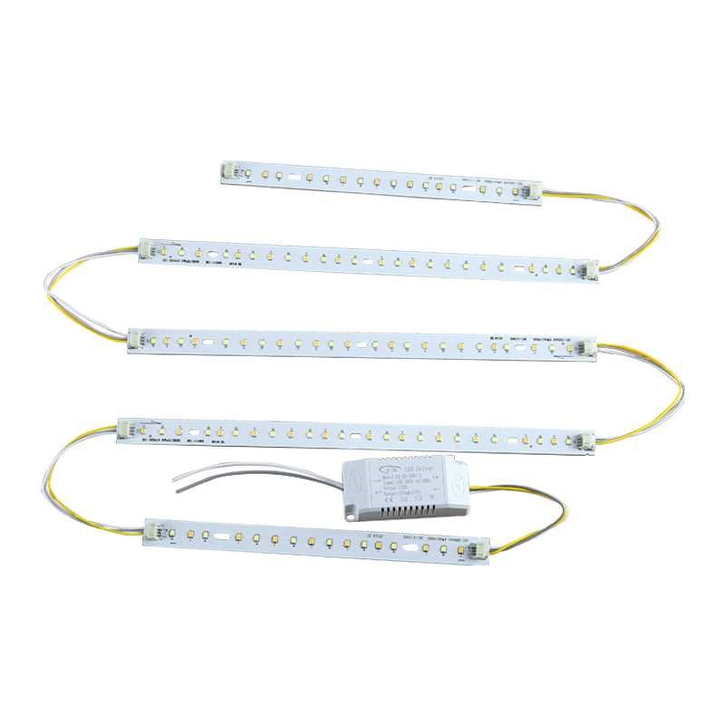 吸顶灯led灯芯灯条智能开关超亮长条客厅M灯替换光源贴片三色配件