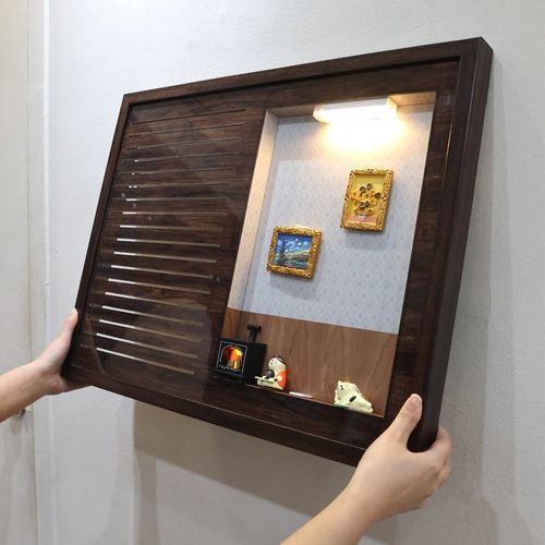 diy磁吸弱电箱遮挡装饰盖板电表箱壁画多媒体光纤网线盒改造挂画