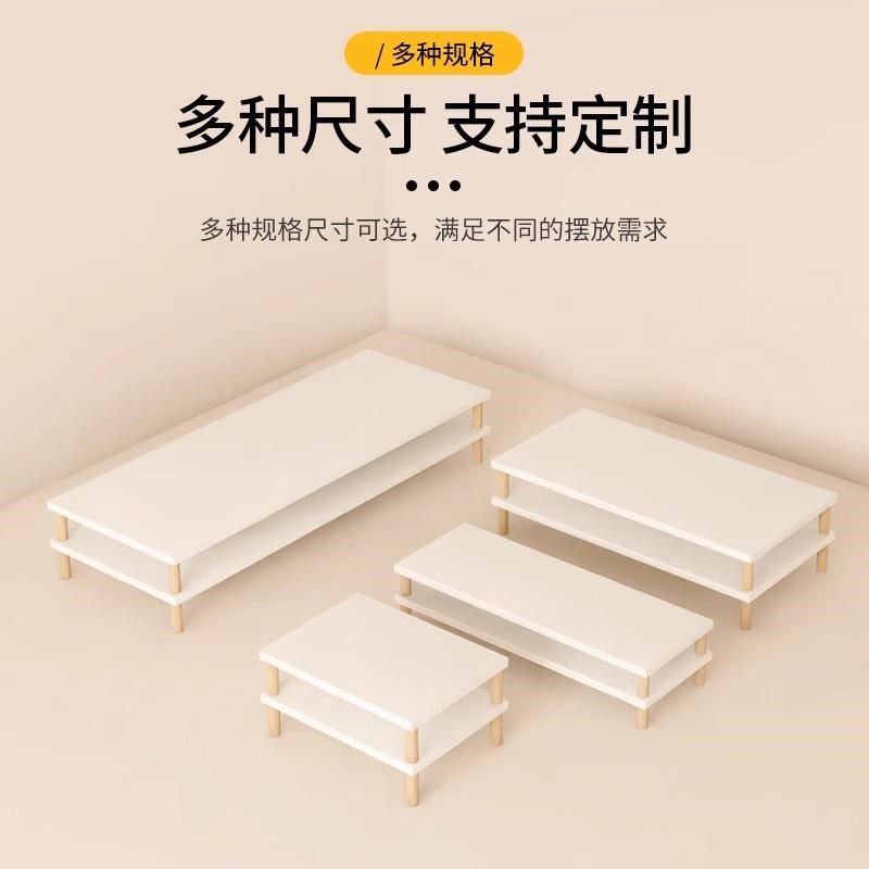 显示器增高架双层桌面加宽电脑支架屏幕增高显示屏架子抬高托架