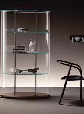 意大利玻璃家具FIAM文玩潮玩奢侈品艺术品玻璃展示柜陈列柜收纳柜