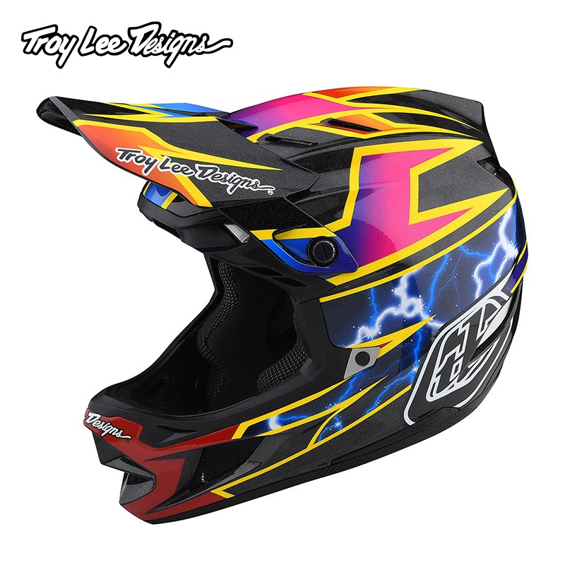 绿道越野美国TLD全盔D4山地车骑行头盔速降XC DH碳纤维