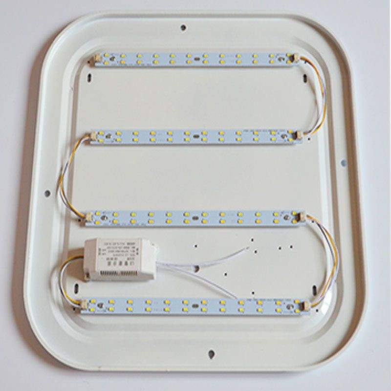 遥控无极调光led灯条三色变光灯带客厅卧室吸顶灯改造替换长灯芯