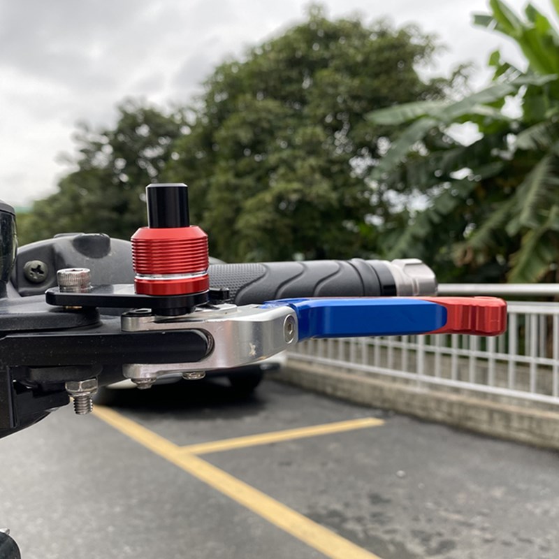 适用赛科龙RT1 RT2 改装驻车开关按钮 刹车牛角驻车锁扣 配件