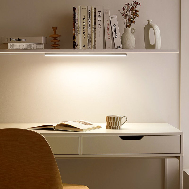 米家灯智能遥控调光t5墙壁灯条护眼长条插座免安装台灯日光全光谱