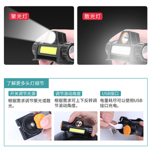 氩弧焊帽子电焊面罩具自动变光真彩头戴式防护罩焊接头盔焊工专用