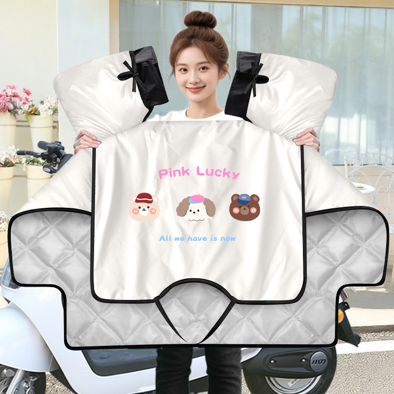 电动车挡风被四季通用双面防水冬季防晒防雨罩电瓶摩托车2025新款